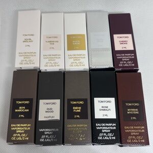 New Set of 10 Tom Ford perfume samples